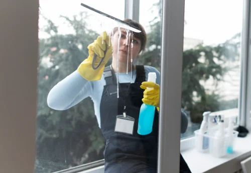 Nettoyage de vitres intérieures et extérieures à Curzay-sur-Vonne
